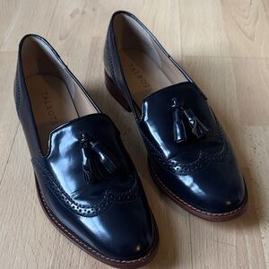 Talbots Leighton Tasseled Leather Brogue Loafer